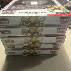 Pokemon TCG Scarlet & Violet 151 Alakazam Ex Collection Box SEALED - Image 2