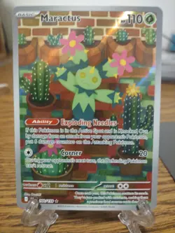 Maractus 160/159 Journey Together Full Art Ultra Rare Holo Pokemon - Near Mint - Image 1