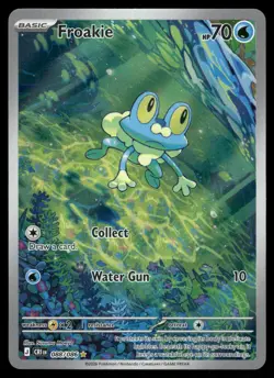 Froakie 088/086 Holo Illustration Rare Chaos Rising Pokemon Near Mint - Image 1
