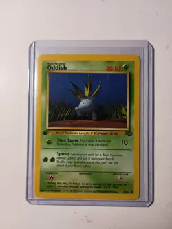 1999 Pokemon Oddish 1st Edition Jungle 58/64 - Image 1