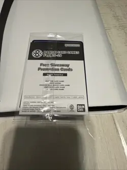 SEALED TCG Bandai Card Games Fest 25-26 Promo PACK-Gundam, OP, Digimon, UA, &DBS - Image 2