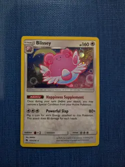 Blissey 153/214 Holo Rare Lost Thunder Pokemon Near Mint - Image 1