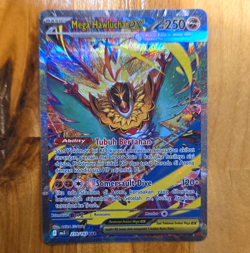 Pokemon TCG Mega Hawlucha EX 239/193 SAR Full Art Holo 250 HP Akira Egawa - Image 1