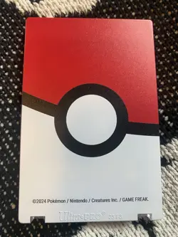 Pokemon Mewtwo 14 WOTC Black Star Promo Vintage NM Pokeball Ultra Pro Snap Case - Image 2