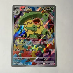 Ludicolo 095/094 Illustration Rare Phantasmal Flames Pokemon TCG - MINT #2 - Image 1