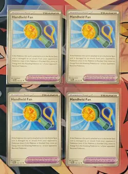 Pokemon TCG X4 Handheld Fan 150/167 SV-Twilight Masquerade Regular NM Trainer - Image 1