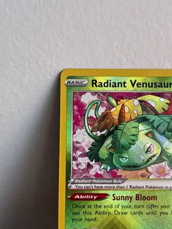 Radiant Venusaur 004/078 Pokemon GO Holo - Image 3