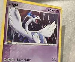 Lugia 29/115 EX Unseen Forces Deck Exclusive Holo Rare 80 HP 2005 EN - Image 1