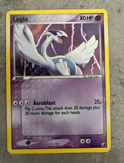 Lugia 29/115 EX Unseen Forces Deck Exclusive Holo Rare 80 HP 2005 EN - Image 2