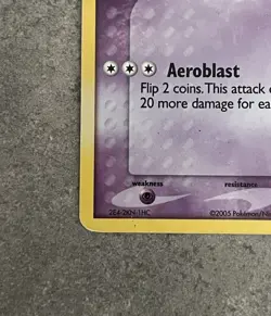 Lugia 29/115 EX Unseen Forces Deck Exclusive Holo Rare 80 HP 2005 EN - Image 5