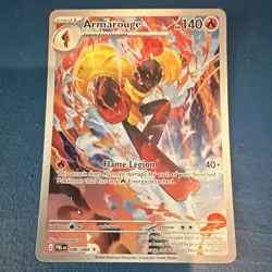 Pokemon TCG Armarouge 086/084 Holo English Illus pitch black - Image 1