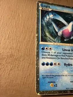 Pokemon TCG Lugia (Shiny) SL7 Call of Legends Holo Shiny Holo Rare 2011 - Image 4