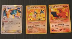 Japanese Pokemon Charizard Base Crystal Guardians And Promo Card Lot - Image 2