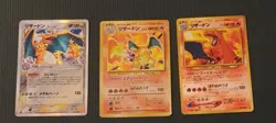 Japanese Pokemon Charizard Base Crystal Guardians And Promo Card Lot - Image 3