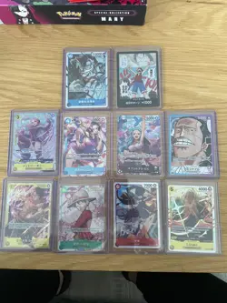One Piece TCG Karten Sammlung Konvolut – Luffy, Ace, Boa Hancock, Sabo Manga/AA - Image 1