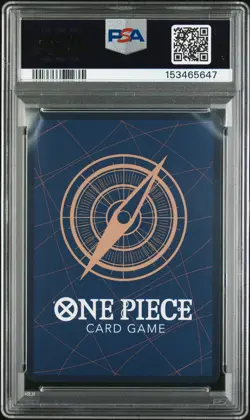 2025 ONE PIECE OP11-A FIST OF DIVINE SPEED #005 LUFFY-TAROU PSA 10 - Image 2