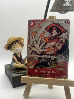 One Piece TCG - Portgas.D.Ace P-028 - Japanese Near Mint - Image 2