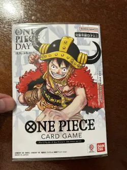 One Piece Day 2025 Promo Monkey D. Luffy Japanese P-110 | Lego Elbaf Luffy - Image 2