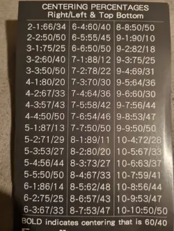 Trading Card grading centering tool for TCG One Piece and Pokemon - Image 3