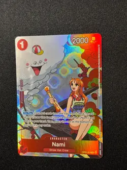 One Piece Nami Gift Collection 2023 OP01-016 Foil Promotion Cards NM English - Image 1