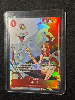 One Piece Nami Gift Collection 2023 OP01-016 Foil Promotion Cards NM English - Image 3