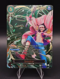 Smoker (SP) OP10-030 Super Rare Carrying On His Will One Piece NM - Image 1