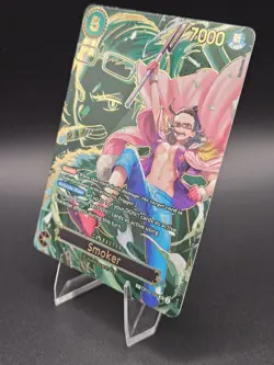 Smoker (SP) OP10-030 Super Rare Carrying On His Will One Piece NM - Image 2