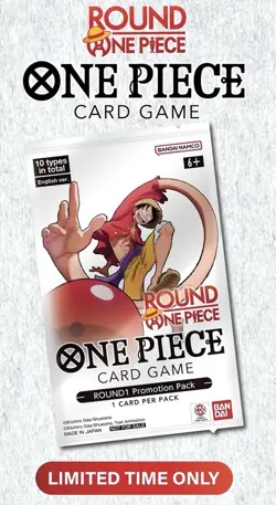 One Piece x Round 1 Promo Packs Confirmed PRESALE x Set of 10 PACKS x Ships 7/20 - Image 2