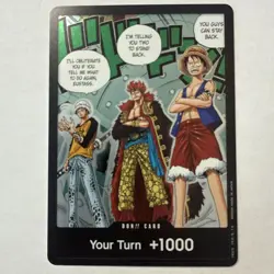 One Piece TCG Foil Don!! Double Pack 4 Luffy, Trafalgar Law, Eustass Kid (DP04) - Image 1