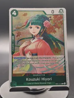 One Piece Kouzuki Hiyori Rare NM Memorial Collection Ships Same Day! - Image 1