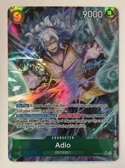 One Piece TCG English OP09-023 Aido Alt Art Parallel - Image 1
