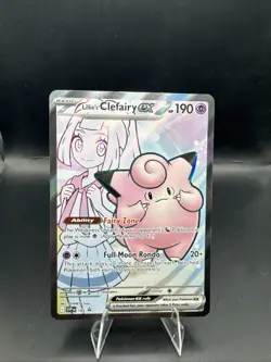 Lillie's Clefairy ex 195 Sv: Scarlet & Violet Promo Cards Holo - Image 1