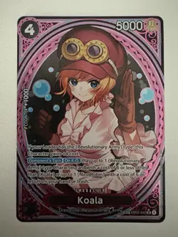 Bandai One Piece Koala EB03-042 SP Holo Super Rare Character Card 5000 4C - Image 1