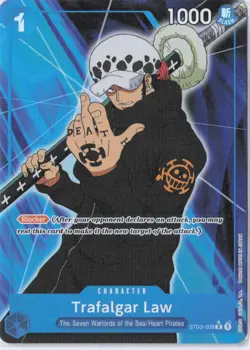 One Piece PRB-01 The Best: Trafalgar Law ST03-008 (Alt Alternate) English - Image 1