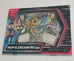 Pokemon Trading Cards Hop's Zacian EX Box - Journey Together - New And Sealed - Image 1