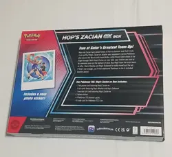 Pokemon Trading Cards Hop's Zacian EX Box - Journey Together - New And Sealed - Image 2