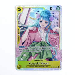 One Piece Kouzuki Hiyori OP06-106 Reprint SR PRB-01 The Best Foil NM - Image 1