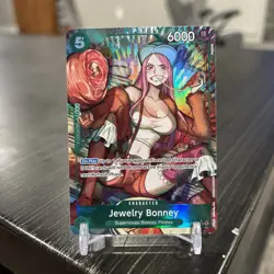 One Piece Jewelry Bonney OP07-026 SR Alt Art Parallel 500 Years in the Future - Image 1