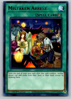 Mistaken Arrest MAGO-EN080 Rare Maximum Gold Yu-Gi-Oh 1st Edition Near Mint - Image 1