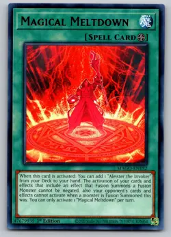 Magical Meltdown MAGO-EN152 Rare Maximum Gold Yu-Gi-Oh 1st Edition Near Mint - Image 1