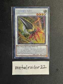 Yugioh Armory Arm HAC1-EN176 SEALED Secret Rare Limited Edition NM - Image 1