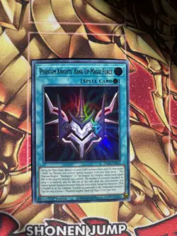 Yu-Gi-Oh! Phantom Knights' Rank-Up-Magic Force MP21-EN200 Rare 1st Edition NM - Image 1