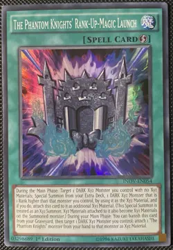 The Phantom Knights' Rank-Up-Magic Launch INOV-EN054 Invasion: Vengeance 1st Ed - Image 1