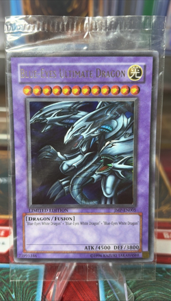 Yu-Gi-Oh! Blue-Eyes Ultimate Dragon - JMP-EN005 - Limited Edition Vintage Sealed - Image 1