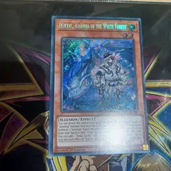 Yu-Gi-Oh! Elzette, Azamina of the White Forest SUDA-EN008 Secret Rare NM 1st Ed - Image 1