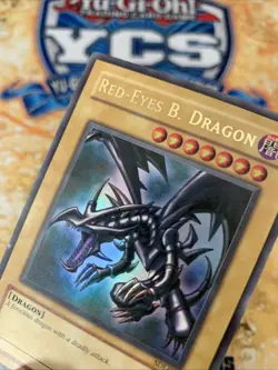 Yugioh Red-Eyes B. Dragon - SDJ-001 HP - Image 3