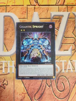 Gigantic Spright BLTR-EN091 1st Edition Secret Rare NM Yugioh - Image 1