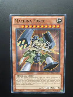 Yugioh Machina Force SDMM-EN009 Unlimited Edition Common NM/LP - Image 1