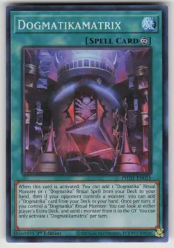 Dogmatikamatrix PHHY-EN055 Super Rare Photon Hypernova Yu-Gi-Oh 1st Edition NM - Image 1