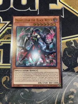 Diabellstar the Black Witch OP26-EN001 Ultimate Rare Yu-Gi-Oh NM OTS - Image 1